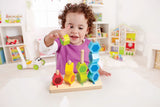 Hape Counting Wooden Stacking Block Building Puzzle