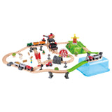 Hape Countryside Train Bucket Set - 41Pcs