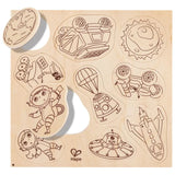 Hape Mars Life DIY Magnets And Glitter Markers