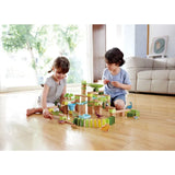 Hape Quadrilla Dino Adventure Marble Run Wooden Toys - 131Pcs