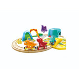 Hape Dinosaur Wooden Train Bucket Set