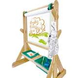 Hape Wooden Double-Sided Classic Outdoor Art Easel With Accessories
