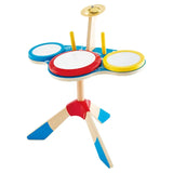 Hape Wooden Drum and Cymbal Musical Toy Set