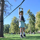 Hape 36 Feet Roller Adventure Line, Zip Line Kit For Kids And Adult Up To 250 Lbs