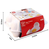 Hape Egg Carton Play Food Set