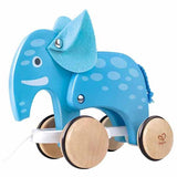 Hape Elephant Pull Along Wooden Toddler Toy