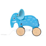 Hape Elephant Pull Along Wooden Toddler Toy