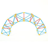 Hape Flexistix Geodesic Structure Bamboo Building Kit 177Pcs
