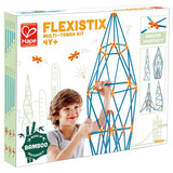 Multi Bamboo Construction Tower Kit To Build Four Famous Towers - 132Pcs