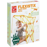 Hape Flexistix Truss Crane Bamboo Construction Kit - 93Pcs