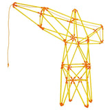 Hape Flexistix Truss Crane Bamboo Construction Kit - 93Pcs