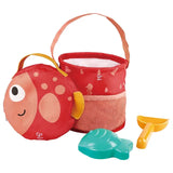 Hape Fold And Go Beach Set With Canvas Bag