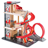 Hape Gearhead Stunt Garage - High Rise Car Parking Lot