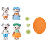 Hape Koala Family With Little Critters Toy Figurines