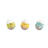 Hape Happy Hatchlings Wobble Egg Musical Rattles - 3 Pcs