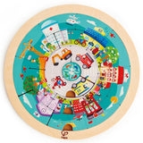 Hape Jobs Roundabout Wooden Puzzle