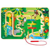 Hape Magnetic Wooden Jungle Animal Themed Puzzle