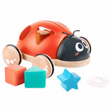 Hape Shape Sorter Ladybug - Red