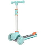 Hape Lean N Glide Kick Light, Height Adjustable Scooter - Turquoise