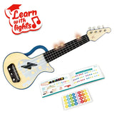 Hape Learn with Lights Ukulele - Blue