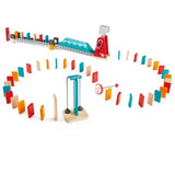 Hape Robot-Themed Mighty Hammer Domino With Robot Hammer - 59Pcs.