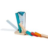 Hape Robot-Themed Mighty Hammer Domino With Robot Hammer - 59Pcs.