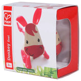 Hape Wooden Mini Mals Donkey - Blue