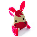 Hape Wooden Mini Mals Donkey - Blue