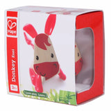 Hape Wooden Mini Mals Donkey - Blue