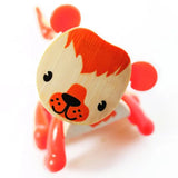 Hape Wooden Mini Mals Lion - Blue