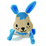 Hape Wooden Mini Mals Rabbit - Blue