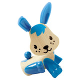 Hape Wooden Mini Mals Rabbit - Blue