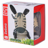 Hape Wooden Mini Mals Zebra - Blue