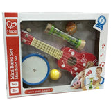 Hape Mini Band Wooden Instrument Set - 5 Pcs