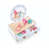 Hape My Stylish Dressing Table Wooden Vanity Playset - 14 Pcs