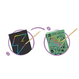 Hape Oodles Of Doodles Scratching With Wooden Stylus