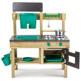 Hape Outdoor Kitchen Playset With Accessories