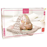 Hape Owl Bed Oscar Cotton-Made Soft Blanket And Foldable Design Mat Set