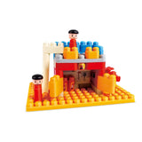 Hape Poly M Fire Rescue Truck Building Playset Construction Blocks -  106Pcs