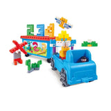 Hape Poly M Count And Play Tow Truck Building Toys Set - 114 Pcs