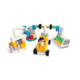 Hape Poly M Fire Rescue Truck Building Playset -100Pc