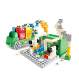 Hape Poly M Fire Rescue Truck Building Playset -100Pc