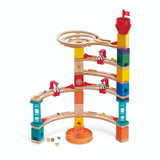 Hape Quadrilla Whirlpool Wooden Marble Run Construction System
