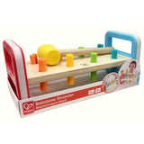 Hape Wooden Rainbow Pounder With Hammer