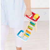 Hape Wooden Rainbow Pounder With Hammer