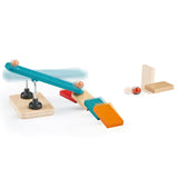 Hape Robot Factory Double -Sided Wooden Ball Domino Set