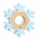 Hape Snowy Teether Bpa-Free Silicone Snowflake Toy