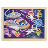 Hape Space Friends Puzzle - 48Pcs
