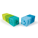 Hape Squeeze Me Blocks Soft Silicone Stacking Toy - 10Pcs