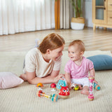 Hape Stay-Put Rattles With Handy Suction Cups